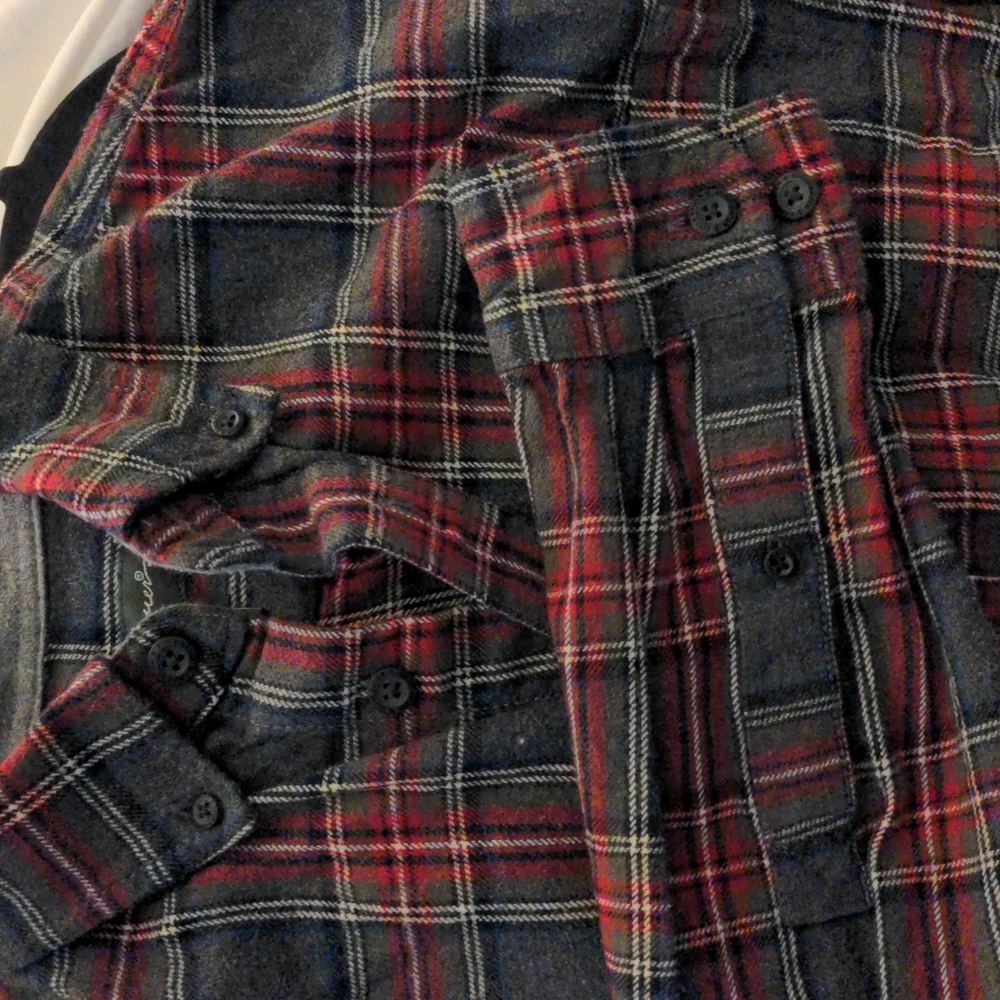 Eddie Bauer Flannel Shirt, Size M